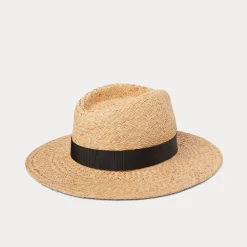 Raffia Fedora Solhatt