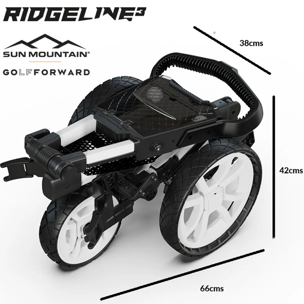 Ridgeline 3 Golftralle Svart