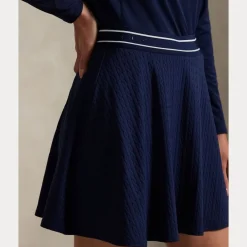 RLX Cable-Motif A-Line Skort Dame Navy