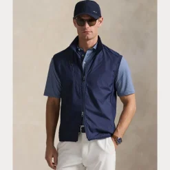RLX Hybrid Full Zip Vest Herre Navy