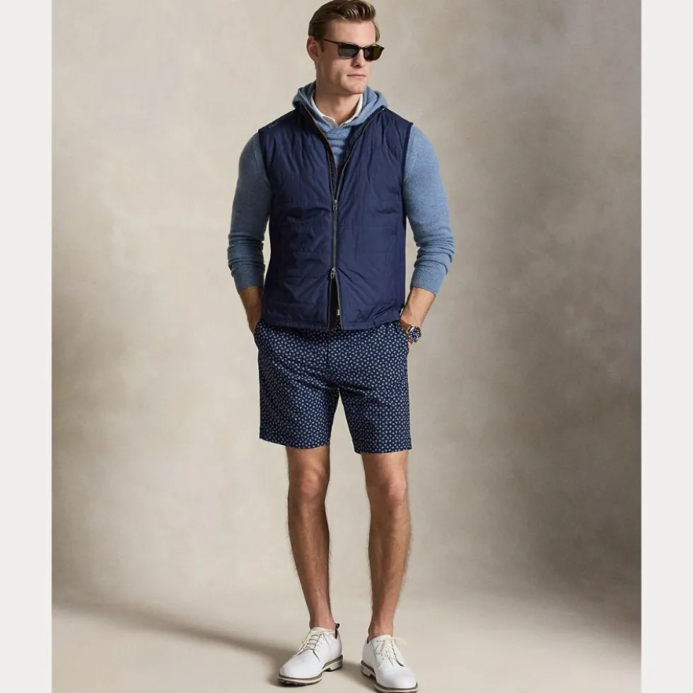 RLX Quilted Hybrid Vest Herre Navy