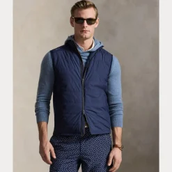 RLX Quilted Hybrid Vest Herre Navy