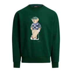 RLX Relaxed Fit Polo Bear Genser Herre Grønn