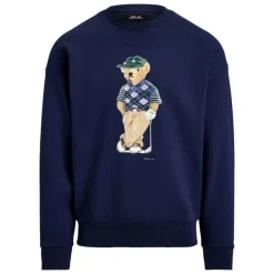 RLX Relaxed Fit Polo Bear Genser Herre Navy