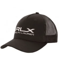 RLX Twill Trucker Caps Svart