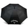 Shield Double Canopy Paraply 64" Svart