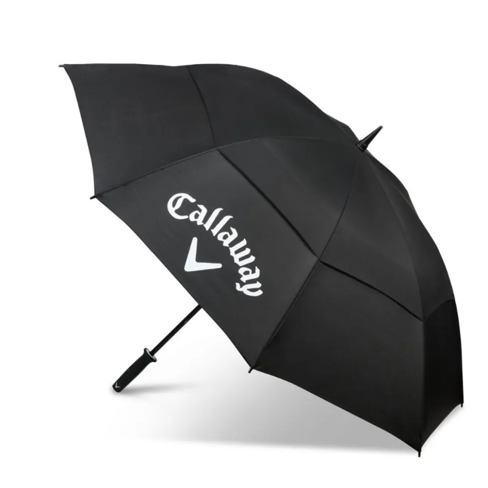 Shield Double Canopy Paraply 64" Svart