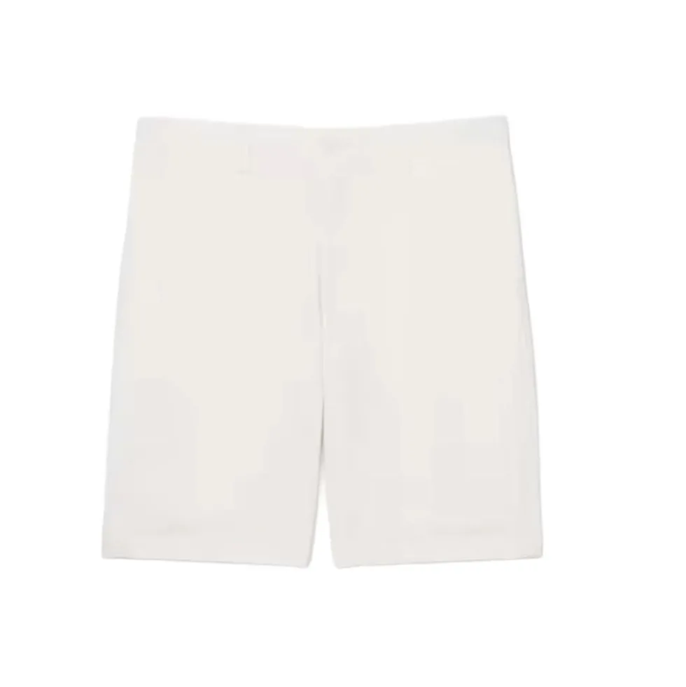 Stretch Twill Chino Shorts Herre Hvit