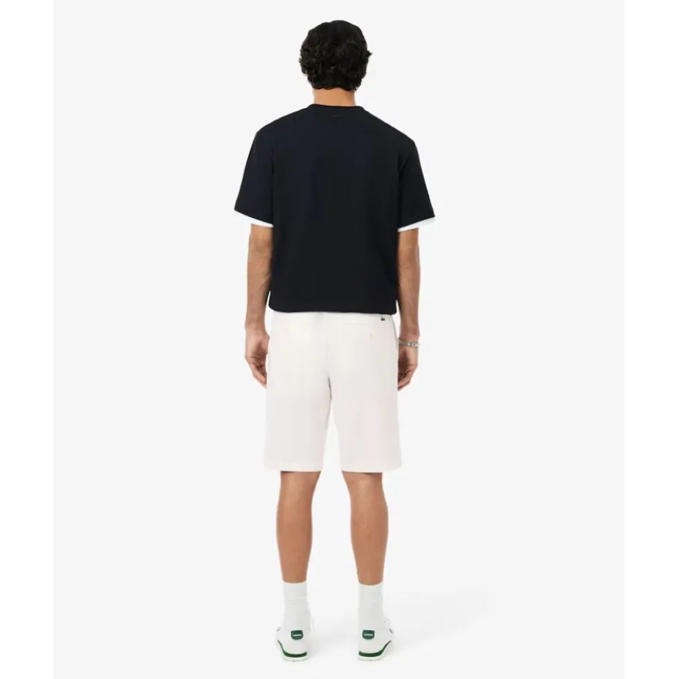 Stretch Twill Chino Shorts Herre Hvit