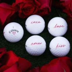Supersoft Love Golfball Hvit