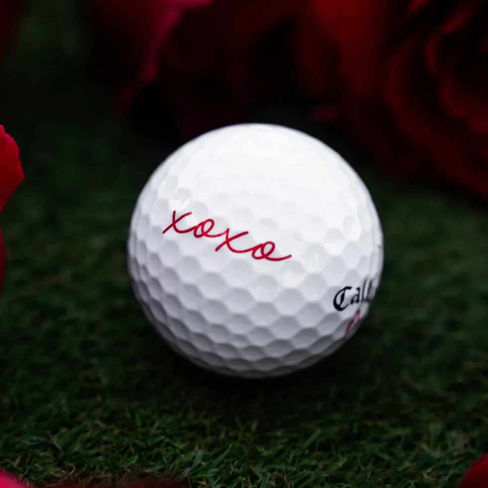 Supersoft Love Golfball Hvit