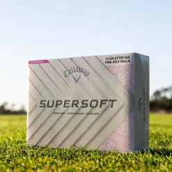 Supersoft Splatter 360 Golfball Rosa