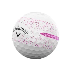 Supersoft Splatter 360 Golfball Rosa