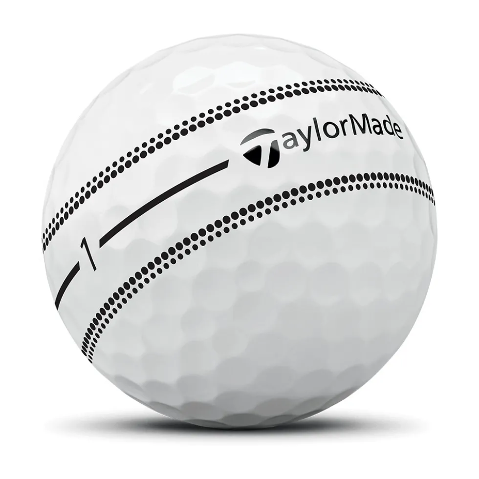 TP5 Stripe Golfball Hvit