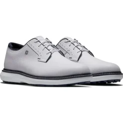 Traditions Blucher Golfsko Herre Hvit