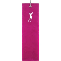 Trifold Håndkle Rosa