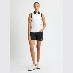 Twill Stretch Pull on Shorts Dame Svart