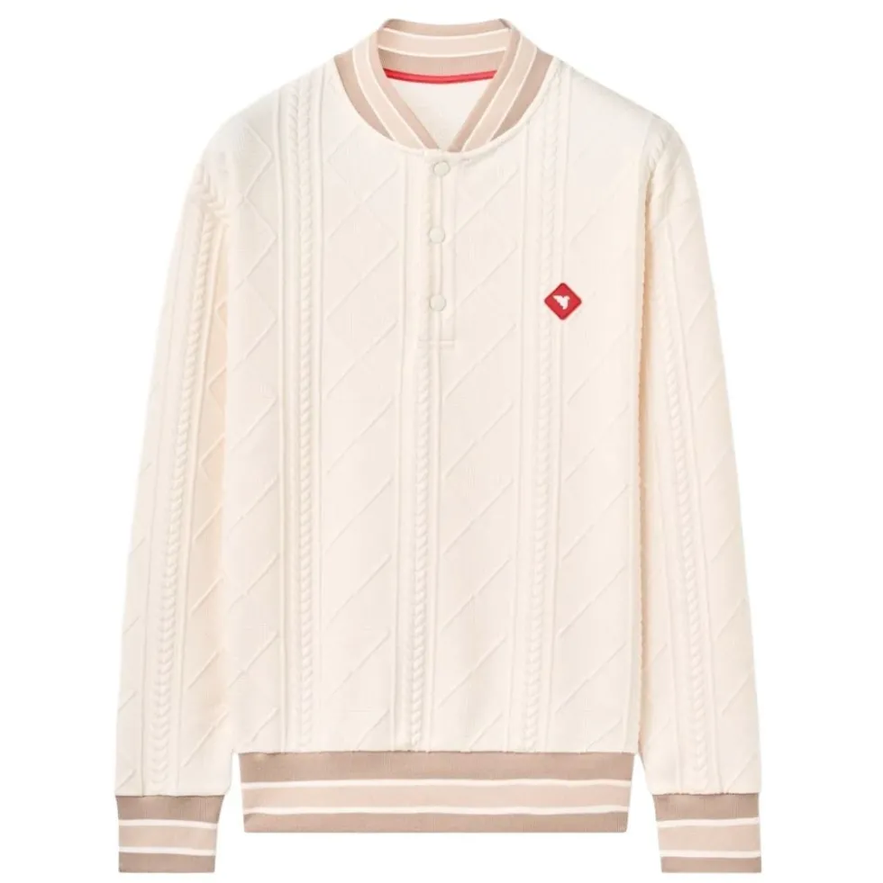 TX Bomber Pullover Herre Bone