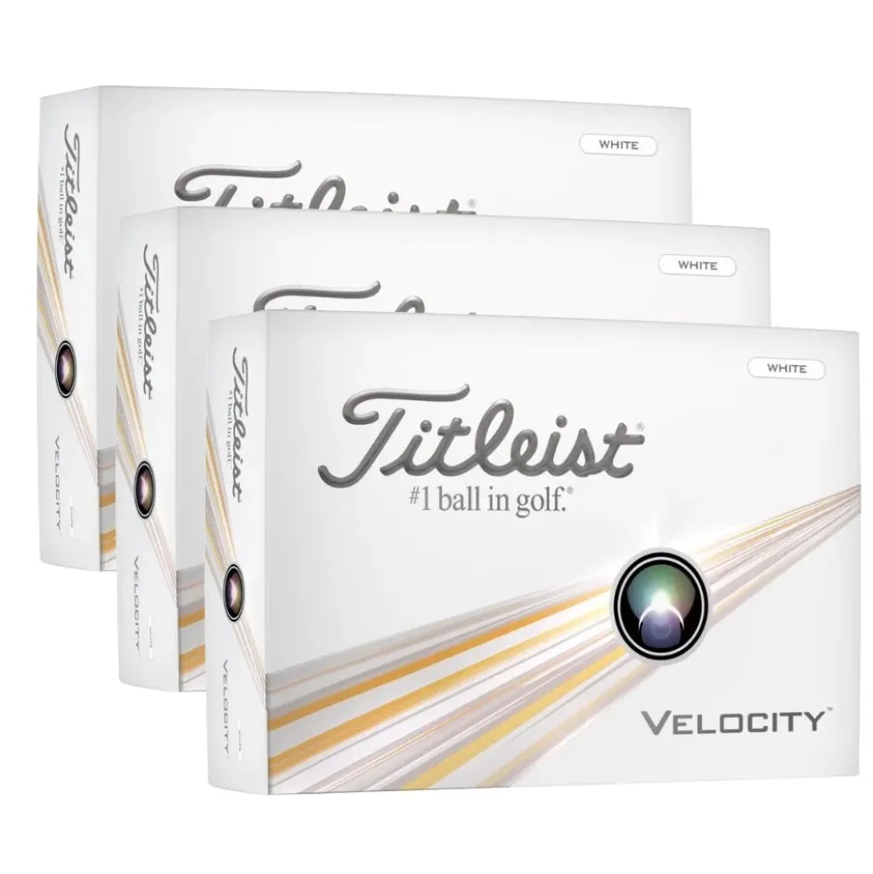 Velocity 2024 Golfball Hvit 3 Dusin