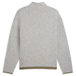 X GGNC Quarter Zip Genser Herre Hvit
