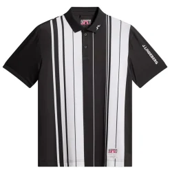30Y Tour Tech Striped Pique Herre Stripe Placement Graphic